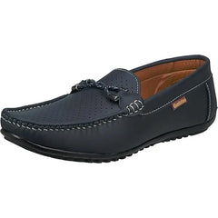 Centrino men's 9910-02 Leather Loafers Navy 43 EU