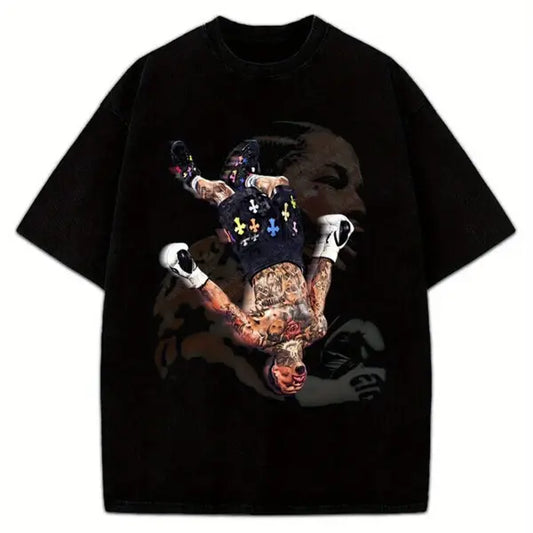 Gervonta Tank Davis Flip T-Shirt Tank Davis Boxing World Champion Custom Graphic