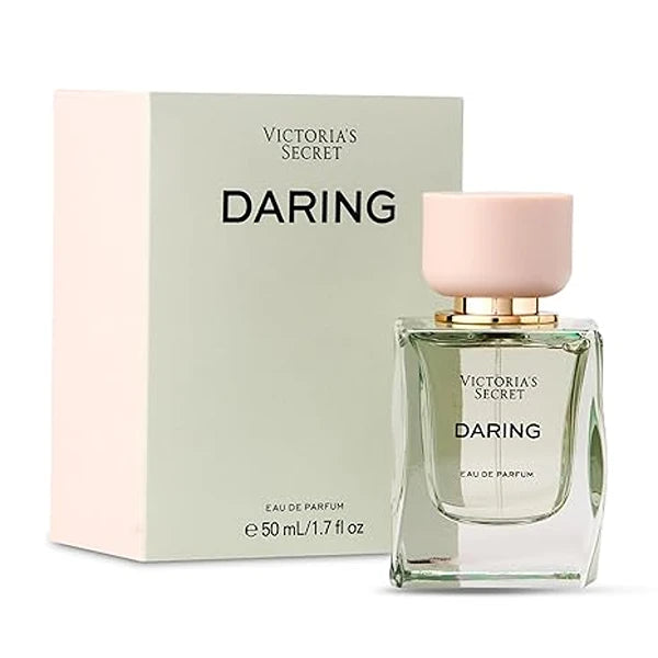 Victoria's Secret Daring Eau de Parfum, Notes of Bright Bergamot, Warm Oakmoss and Bold Amber, Perfumes for Women (1.7 oz)