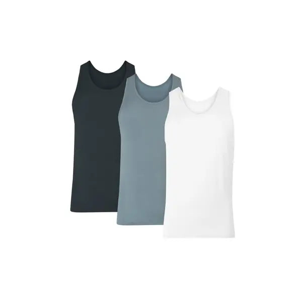 Hanes Originals Men's SuperSoft Tanks, 3-Pack