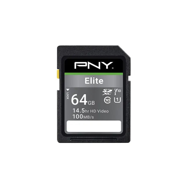 PNY Memory Card Sd Elite 85MB/S 64GB