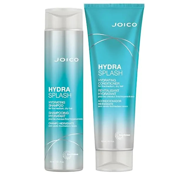 Joico HydraSplash Hydrating Shampoo & Conditioner Set, Preserve Natural Moisture, for Fine / Medium / Dry Hair