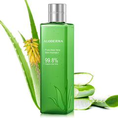Aloderma 99.8% Organic Aloe Vera Face Hydrator Made Within 12 Hours of Harvest - Moisturizing & Hydrating Facial Toner for Oily Skin, Soothing Aloe Toner for Balanced, Smooth Skin Texture, 240ml