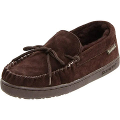 Men's Minnetonka Classic Moc Dusty Brown Suede 8.5