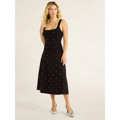 Free Assembly Women’s Beaded Sweater Dress