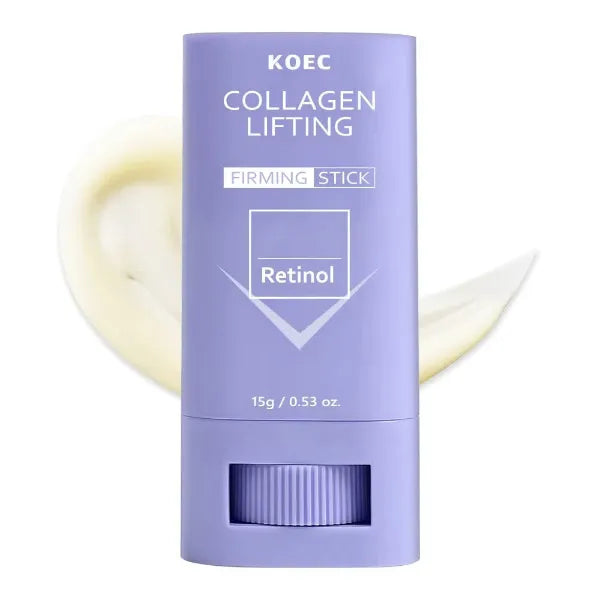 KOEC Collagen Lifting Neck Care Stick – Firming & Smoothing Moisturizer for Wrinkles & Fine Lines