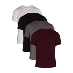 George Men's 5-Pack Crewneck Tee with Short Sleeves