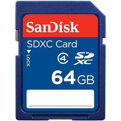 SANDISK Memory Card Sd CLASS 4 64GB