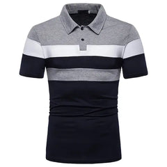 T-Shirts for Men Clearance under $5 Short Sleeve Patchwork Personality Casual Slim T Shirt Gray L