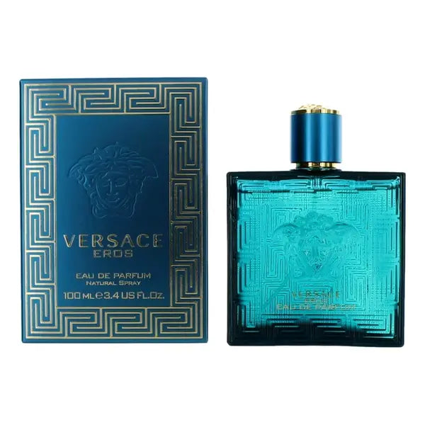 Versace Eros Eau de Parfum, Cologne for Men - 3.4 Oz