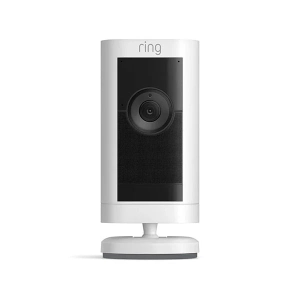 Ring Stick Up  Battery Indoor/Outdoor Security Camera – White