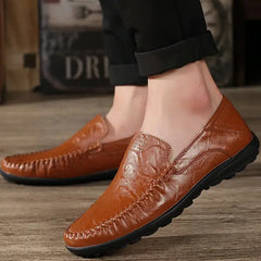 BUBUDENG Mens Loafers Driving Dress Shoes Comfortable Slip on Shoes Casual Penny Loafers for Men