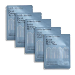 Wrinkles Schminkles Hydrating Facial Collagen Plumping Sheet Mask for Glowing Skin - Ultimate Facial Hydration and Rejuvenation