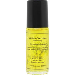 Eclectic Lady Lemon Verbena Perfume Oil, 0.3 Oz Portable Roll On Fragrance with Long-Lasting Scent, Fresh, Wonderful Aroma for Spring & Summer, Floral & Fruity Perfume for Men & Women For Daily Use
