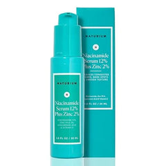 Naturium Niacinamide Face Serum 12% Plus Zinc 2%, Anti Aging, Pore Minimizer & Dark Spot Corrector with Hyaluronic Acid & Vitamin E, Vegan