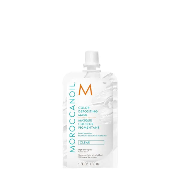 Moroccanoil Color Depositing Mask Clear,  Hair Treatment for Extra Shine & Smoothness