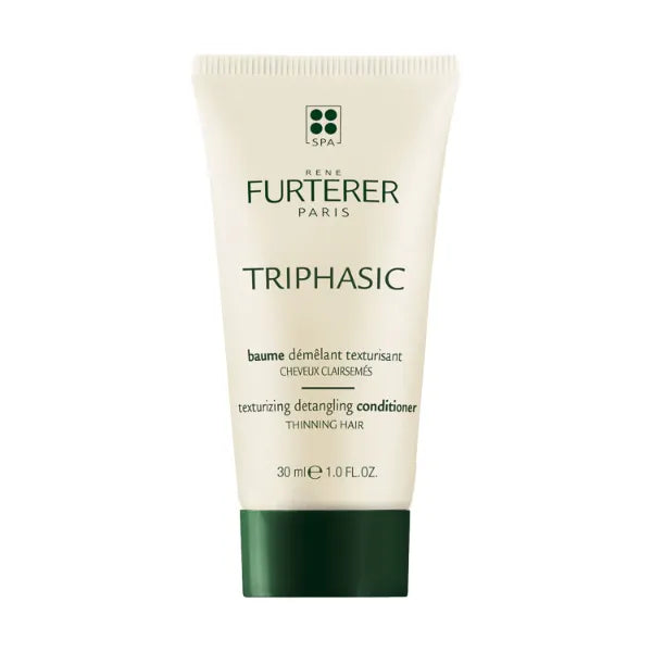 Rene Furterer Triphasic Texturizing Conditioner - Strengthens Hair and Increases Volume for Men and Women with Thinning Hair - Plant-Based Formula - Sulfate, Paraben, Silicone-Free