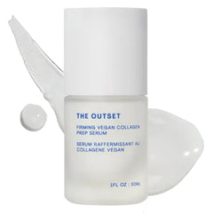 The Outset Firming Vegan Collagen Face Serum, Plumping & Hydrating Facial Serum, Non-Sticky Skin Prep Serum for Fine Lines, Fragrance-Free & Clean for Sensitive, Dry & All Skin Types