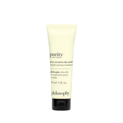 philosophy purity made simple pore extractor clay face mask with purifying white kaolin clay, salicylic acid & natural exfoliants – removes impurities and reduces the appearance of pores