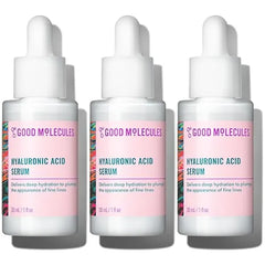 Good Molecules Hyaluronic Acid Serum 1% Hyaluronic Acid Non greasy Ultra Hydrating Serum, Facial Moisturizer for Plumper Skin, Skin Care for Face