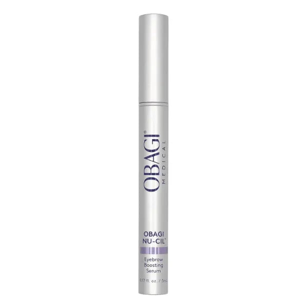 Obagi Nu-Cil Eyebrow Boosting Serum, Ultimate Eyebrow Growth Serum with Hyaluronic Acid - Dermatologist Approved for Thin, Patchy & Over-Tweezed Eyebrows - Fast Absorbing - 6ml