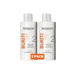 Kerazon Professional Brazilian Keratin Treatment Kerazon Buriti Liss, 2 fl oz 60ml - For All Hair Types