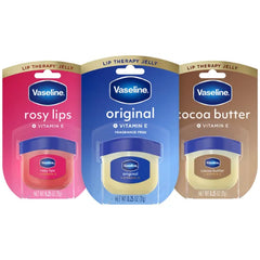 Vaseline Lip Therapy Variety 3-Pack