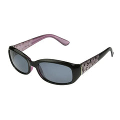 Foster Grant Women's Rectangle Fashion Sunglasses Black