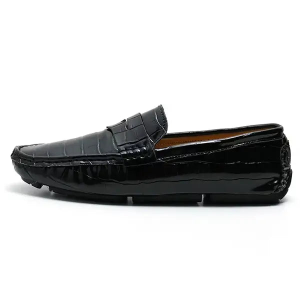 Men's Casual Loafers Slip On Leather Shoes Lightweight Driving Shoes Moccasins Classic Penny Loafer Flats Boat Shoes