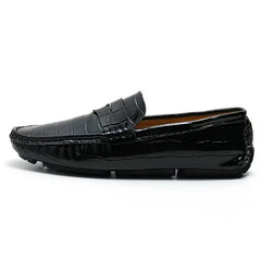 Men's Casual Loafers Slip On Leather Shoes Lightweight Driving Shoes Moccasins Classic Penny Loafer Flats Boat Shoes