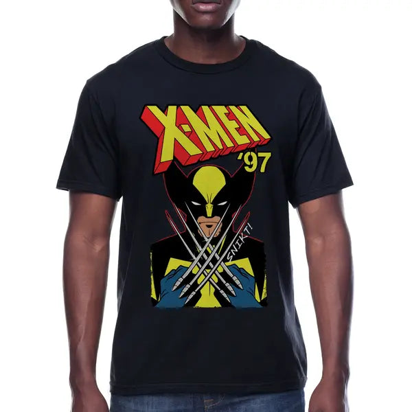 X-Men, Wolverine Men's & Big Men's Apparel Graphic T-Shirt