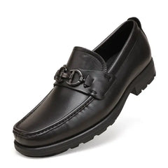 Men's Dress Shoes Leather Formal Oxfords Slip-On Loafers Comfortable Penny Loafer