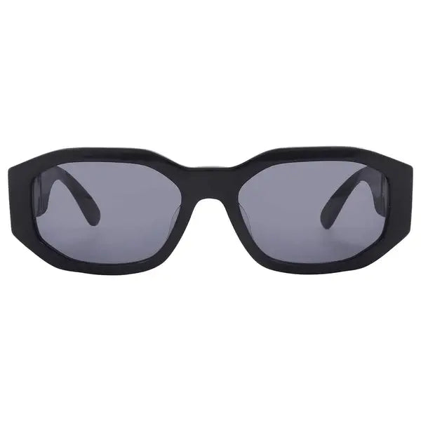 Versace VE 4361 Plastic Unisex Geometric Sunglasses Black 53mm Adult