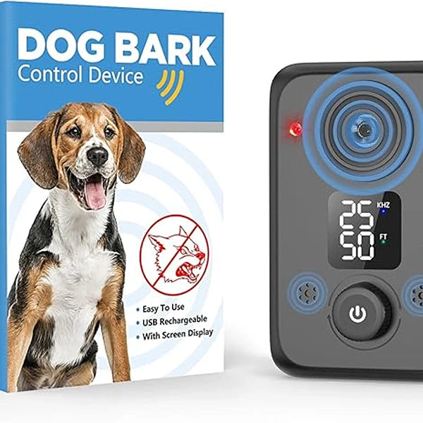 Anti Barking Device for Dogs,50FT Effective Range Dog Bark Deterrent Devices,3 Modes Rechargeable Dog Barking Control Devices