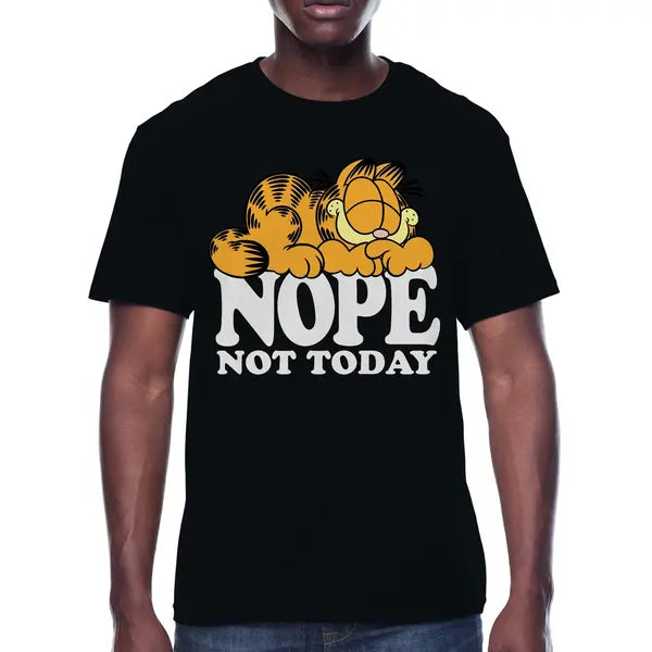 Garfield, Mens Apparel Graphic Crew Neck T-Shirt
