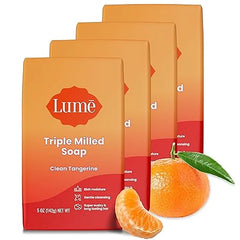 Lume Triple Milled Bar Soap (Pack of 4)