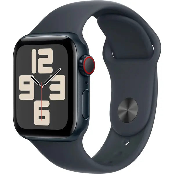 Apple Se (2nd Gen) (2024) Smart Watch Aluminum Case with Sport Band (Cellular)