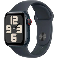 Apple Se (2nd Gen) (2024) Smart Watch Aluminum Case with Sport Band (Cellular)