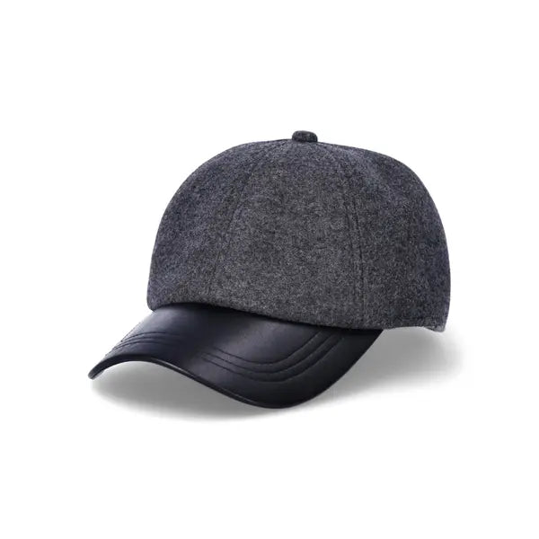 Time and Tru Women's Flannel Baseball Hat