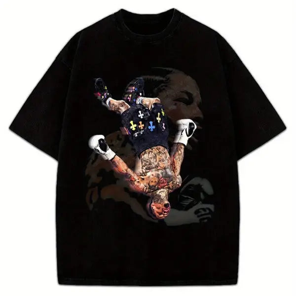 Gervonta Tank Davis Flip T-Shirt Tank Davis Boxing World Champion Custom Graphic