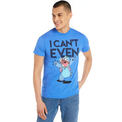 Disney Stitch Men's & Big Men's I Can't Even Graphic T-Shirt