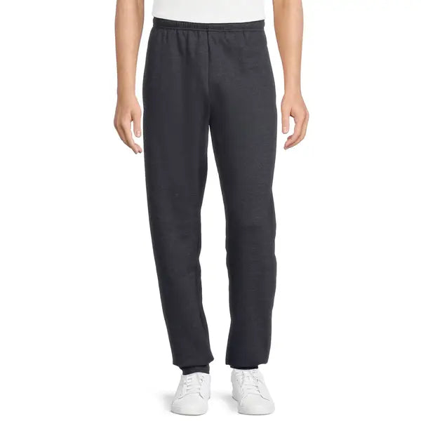 Athletic Works Men's & Big Men's Fleece Elastic Bottom Sweatpants
