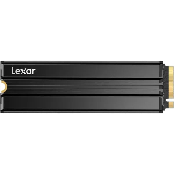 Lexar NM790 M.2 2280 PCIe Gen 4×4 Nvme SSD With Heatsink - Black