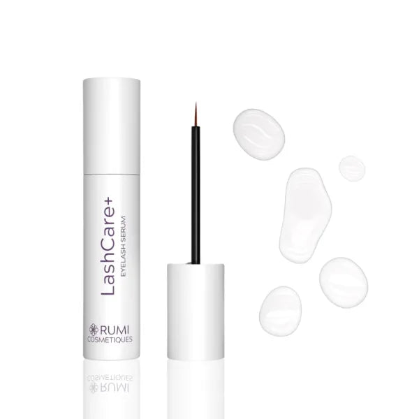 Rumi Cosmetiques LashCare+ Eyelash Enhancing Serum For Older Women - Longer, Thicker Lashes - For Sensitive Eyes, Natural Growth - Enhancement, Conditioner for Longer-Looking Lashes