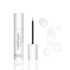 Rumi Cosmetiques LashCare+ Eyelash Enhancing Serum For Older Women - Longer, Thicker Lashes - For Sensitive Eyes, Natural Growth - Enhancement, Conditioner for Longer-Looking Lashes