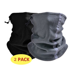 Sponeed 2-Piece Neck Gaiter Ski Face Mask – Winter Snow Half Masks for Men & Women