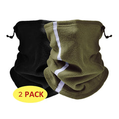Sponeed 2-Piece Neck Gaiter Ski Face Mask – Winter Snow Half Masks for Men & Women
