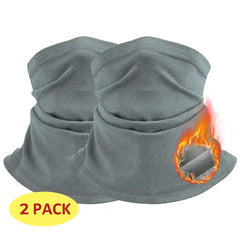Sponeed 2-Pack Winter Neck Gaiter & Ski Face Mask for Men and Women, Cold Weather Protection for Outdoor Activities