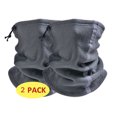 Sponeed 2-Piece Neck Gaiter Ski Face Mask – Winter Snow Half Masks for Men & Women