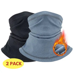 Sponeed 2-Pack Winter Neck Gaiter & Ski Face Mask for Men and Women, Cold Weather Protection for Outdoor Activities